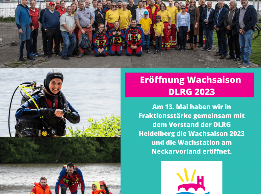 Eröffnung Wachsaison DLRG 2023