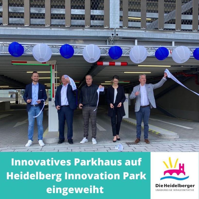 Innova­tives Parkhaus auf Heidelberg Innovation Park
