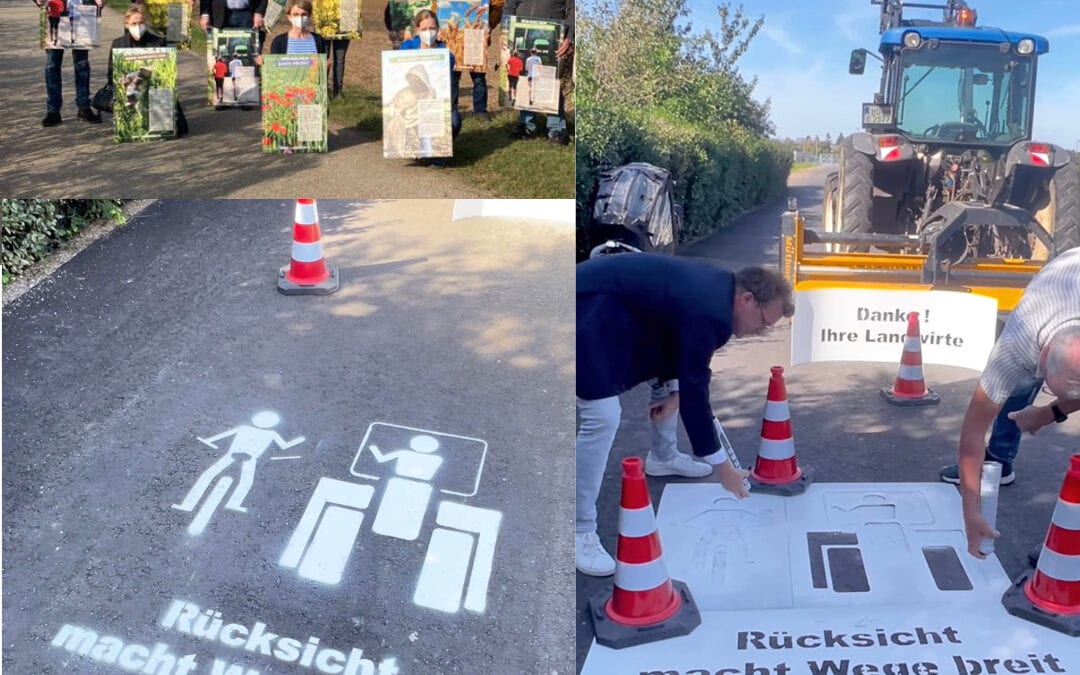 Für ein gutes Mitein­ander auf Feld und Flur