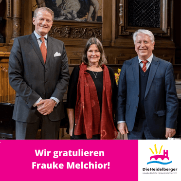 Wir gratu­lieren Frauke Melchior!