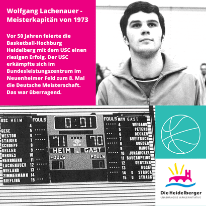 Wolfgang Lachenauer — Meister­ka­pitän von 1973