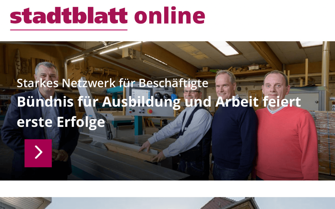 Das Stadt­blatt bekommt einen eigenen Webauf­tritt