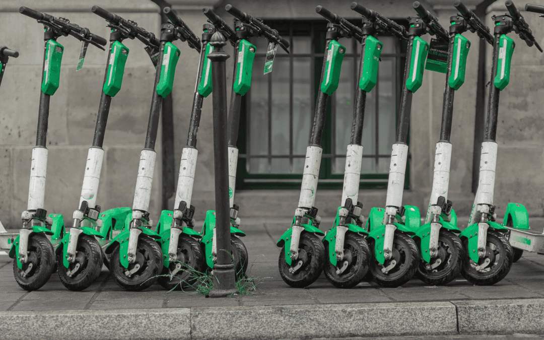 Feste Abstell­flächen für Leih-E-Scooter: Im Frühjahr 2024 Start der Pilot­phase