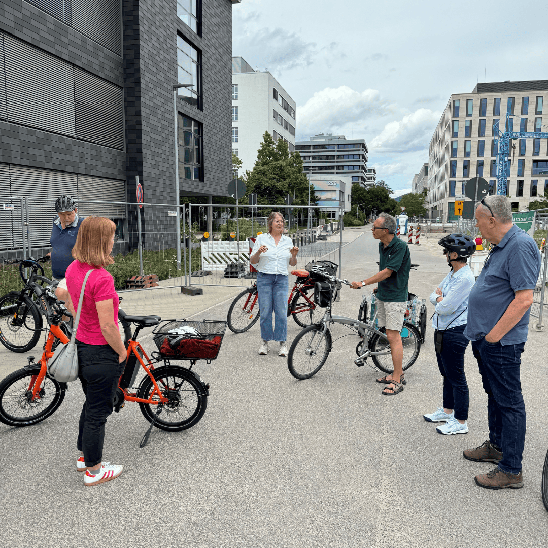 Bike & Talk – Neuen­heimer Feld